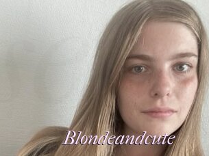 Blondeandcute