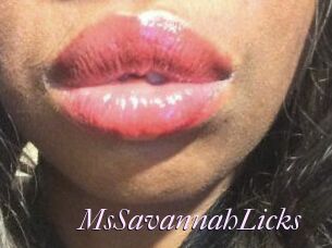 MsSavannahLicks