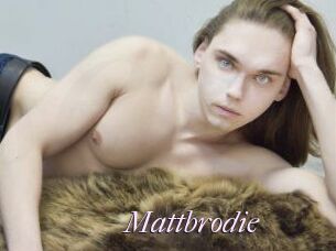 Mattbrodie